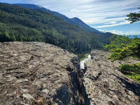 Hike Above The Spruce Tree Forest To See This Waterfall Up Close When You Take The Liberty Falls Hike