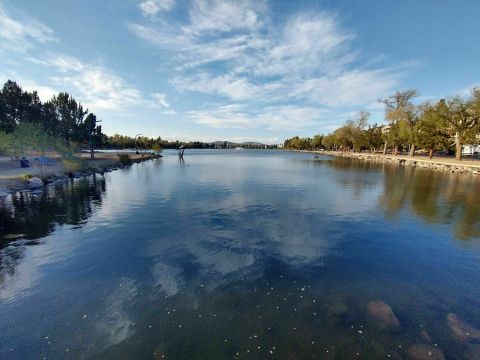 Stretch Your Legs With This Easy Paved Hike Around Virginia Lake In Nevada