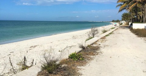 Walk Or Ride Alongside The Ocean On The 6.5-Mile Gasparilla Island Boca Grande Trail In Florida