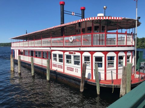 Take A Ride On This One-Of-A-Kind Paddle Boat In Maine