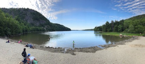 The Clearest Lake In Maine, Echo Lake, Is Almost Too Beautiful To Be Real