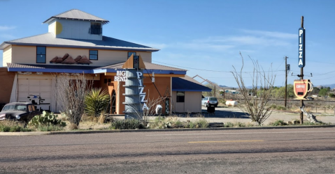 The Best Pizza In Texas Is Hiding In The Middle Of The Desert At Big Bend Pizza