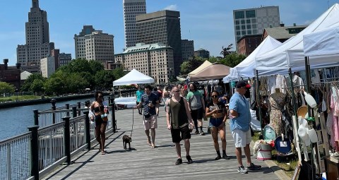 Shop 'Til You Drop At Providence Flea, The Largest Flea Market In Rhode Island