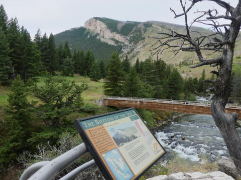 Hike Less Than Half A Mile To This Spectacular Waterfall Picnic Area In Montana