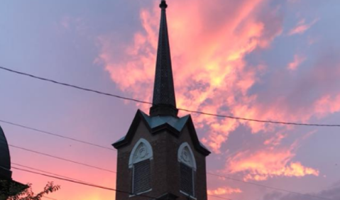 The Church of the Assumption Is A Pretty Place Of Worship In Nashville