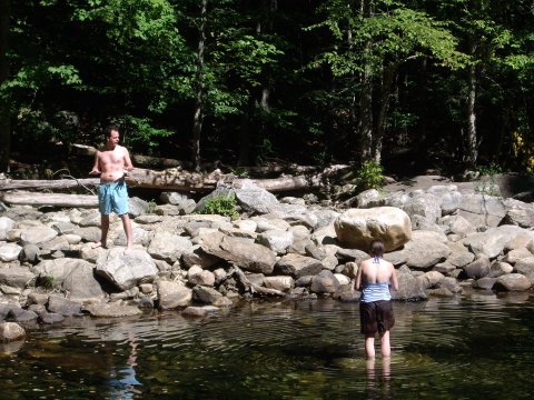Visit Pikes Falls In Vermont, A Hidden Gem Beach That Has Its Very Own Waterfall