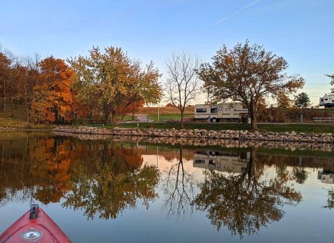 Take A Last Minute Adventure To Diamond Lake Park, A No-Reservation-Required Campground In Iowa