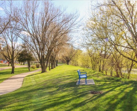 Few People Know You Can Walk To Scout Island In Iowa