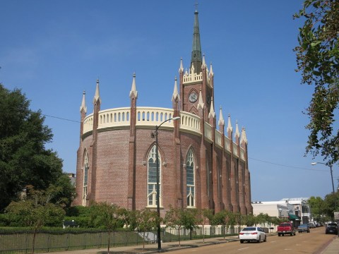 St. Mary Basilica Is A Pretty Place Of Worship In Mississippi