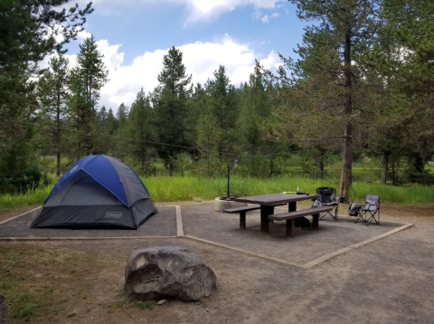 Every Campsite At Upper Coffee Pot Campground In Idaho Boasts A View Of Henrys Fork Of The Snake River