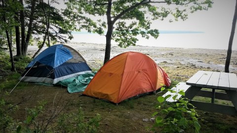 Relax To The Sound Of The Water In Maine With A Stay At This Oceanfront Campground With Cabins