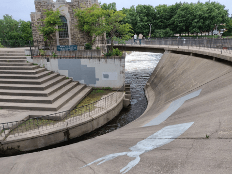 Watch Salmon Make Their Way Upstream When You Visit The Brenke Fish Ladder In Michigan