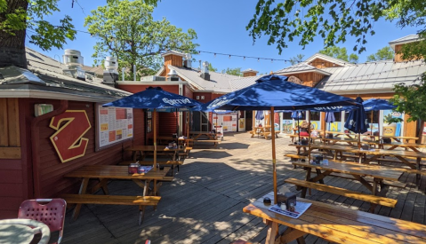 Enjoy Delicious Food With A Waterfront View At Zorbaz, A Restaurant Popular With Locals On Minnesota Lakes