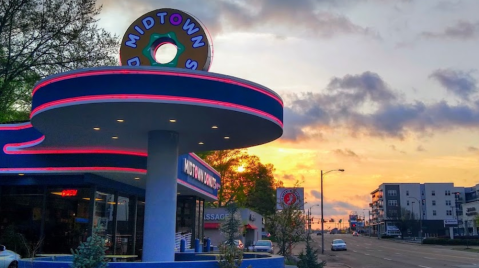 Get Your Sweet Tooth What It's Craving With One Of The Beautiful Donuts From Midtown Donuts In Tennessee