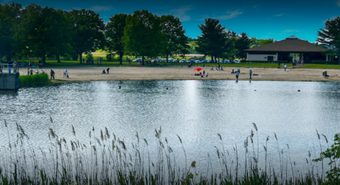 This Secluded Lake In New Jersey Might Just Be Your New Favorite Swimming Spot