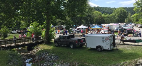 This Massive West Virginia Flea Market Is Also Home To A Historic Natural Spring