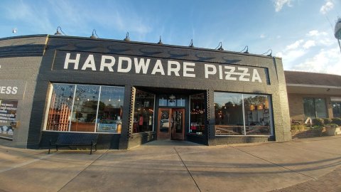 What Was Once A Historic Hardware Store In Georgia Is Now A Petite Pizza Parlor