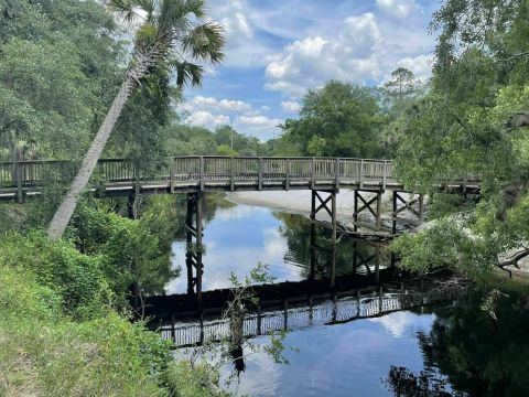 The 5-Mile Kolokee Loop Riverfront Trail In Florida Is Great For All Skill-Levels