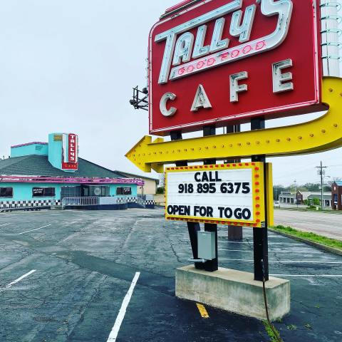 Voted One Of The Best Diners In Oklahoma, Tally's Good Food Cafe Is A Gem Of A Place