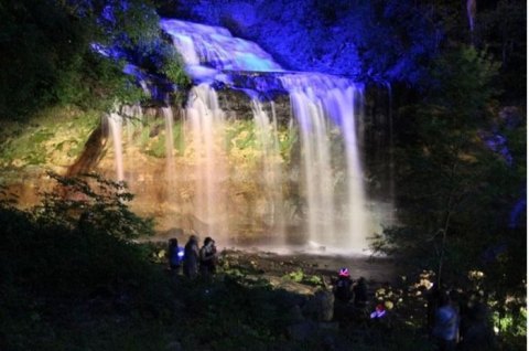 You Can Practically Drive Right Up To The Beautiful Cascade Falls In Wisconsin