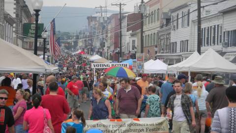 Sample The State's Best Burgers At The Hamburg-er Festival In Pennsylvania