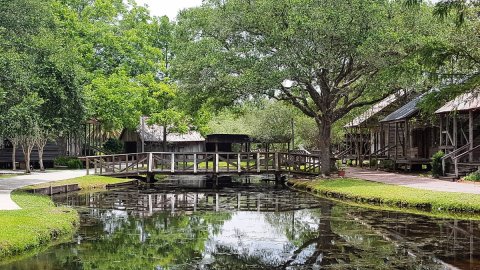 Take A Step Back In Time Walking Through The Acadian Village In Louisiana