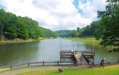 West Virginia's Best Kept Camping Secret Is This Waterfront Spot With More Than 85 Glorious Campsites