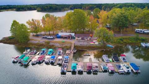 Little Grassy Lake Is A Beautifully Clear Lake In Illinois