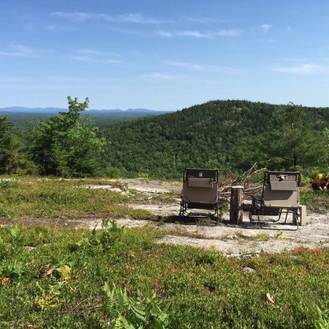 Wake Up On Top Of A Mountain At This Hike-In Yurt Airbnb In Maine