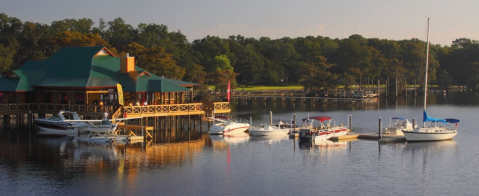 You Can't Beat The Endless Waterfront Views From Regatta Seafood In Louisiana