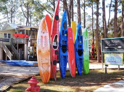 Spend The Day Paddling Around Tybee Island With Sea Kayak Georgia