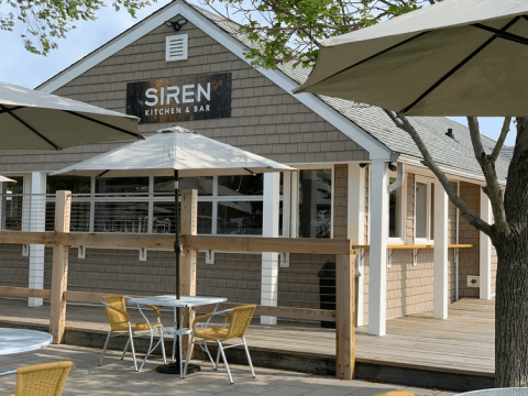 Dine While Overlooking The Water At Siren Kitchen And Bar In Connecticut