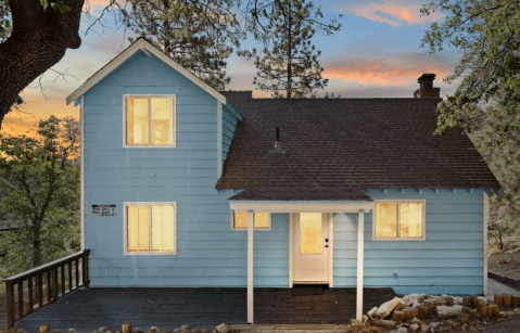 Wake Up On Top Of A Mountain At This San Bernardino Airbnb In Southern California