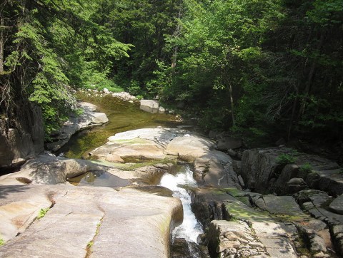 This Half-Mile Trail In Maine Leads To A Waterfall And A Swimming Hole