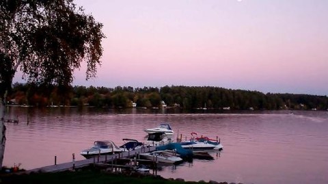 It's All Fresh Air And Relaxation At The Canoe Restaurant Overlooking Lake Winnipesaukee In New Hampshire