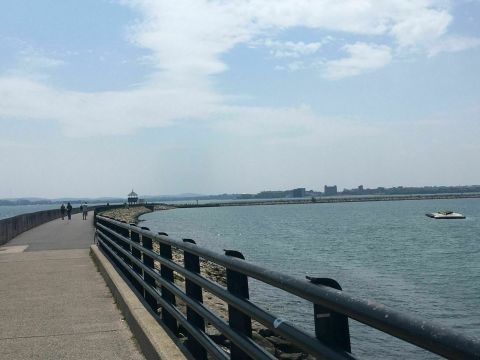 The Boston Harbor And Castle Island Loop In Massachusetts Takes You From The Beach To A Fort And Back