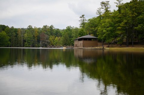 Enjoy Lunch On The Lake At The Little Beaver State Park Picnic Area Near Beckley, West Virginia