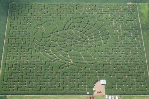 The Heartland Country Corn Maze In South Dakota Is A Classic Fall Tradition