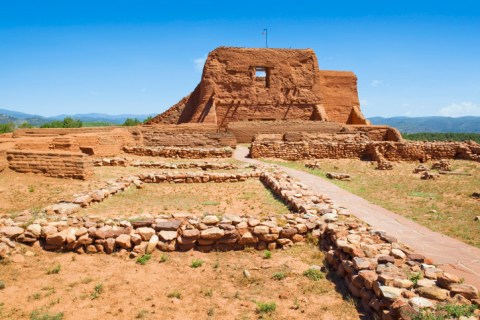 This Trail In New Mexico Will Take You To The Original Pecos Pueblo Site