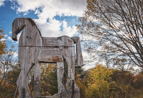 This Quarter-Mile Universally Accessible Trail In Maine Is Lined With Sculptures