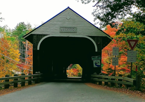 One Of The Most Haunted Bridges In New Hampshire, The Blair Bridge Has Been Around Since 1829