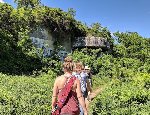 A Mysterious Island Trail In Maine Will Take You To The Original Battery Steele Military Fort Ruins