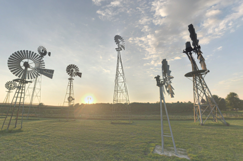 With Dozens Of Vintage Windmills, This Beautiful Farm Is A Standout Spot On Minnesota's Southwestern Prairie