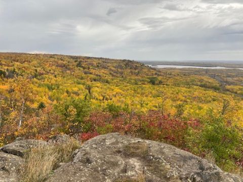 Complete With An Abandoned Train Tunnel, Ely's Peak Is One Of The Unique Fall Hikes In Minnesota