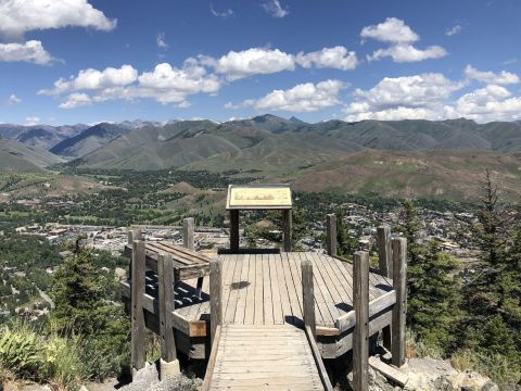 This 5-Mile Trail In Idaho Leads To A Scenic Overlook On The Side Of Bald Mountain