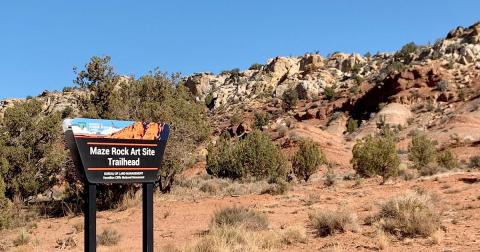 The Maze Rock Art Trail Is A Petroglyph Site That’s Filled With Ancient Mysteries