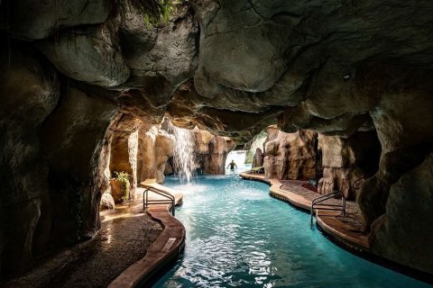 Cool Off Under A Waterfall At This Florida Hotel