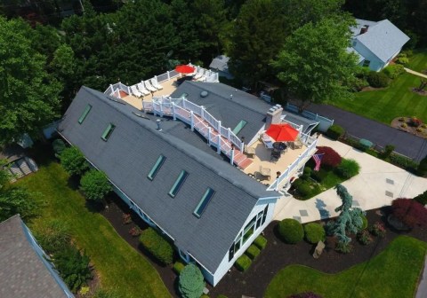 This Stunning Delaware AirBnB Comes With Its Own Rooftop Deck For Taking In The Gorgeous Views