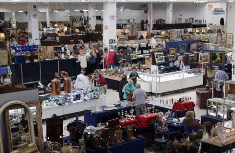 Absolutely Gigantic, You Could Easily Spend All Day Shopping At Scott Antique Market In Georgia