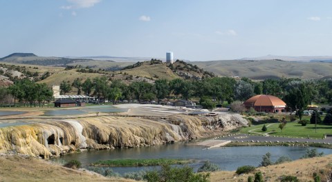 Peek At Petroglyphs And Soak In A Hot Spring At This Unique State Park In Wyoming